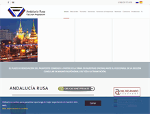 Tablet Screenshot of andaluciarusa.org